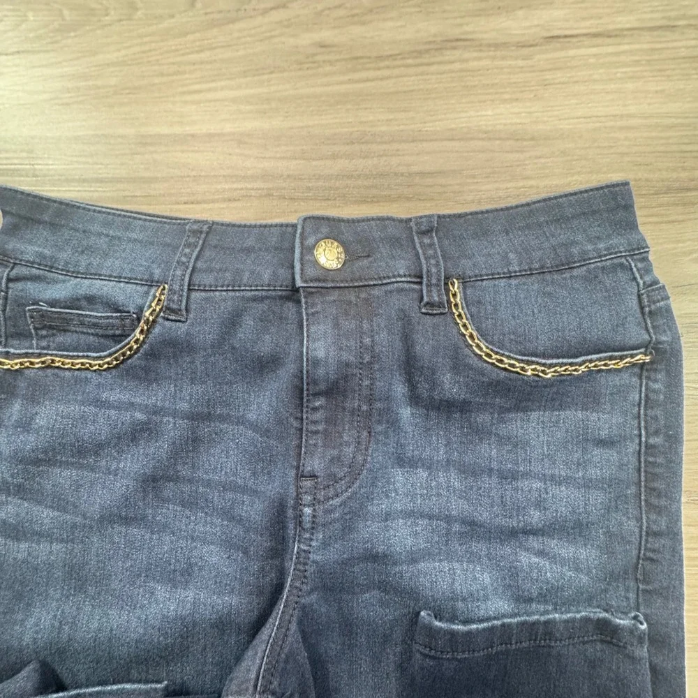 Guess Larissa Chain-Link Women‎ Dark Wash Skinny Jeans  Size 27